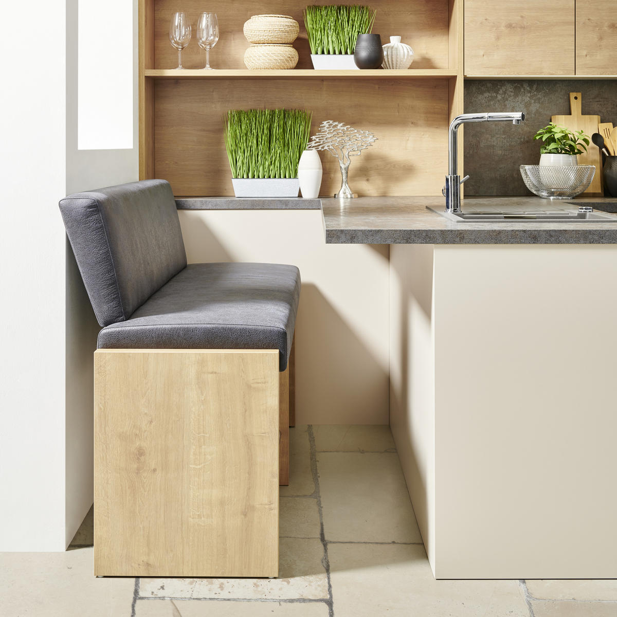 EINBAUKÜCHE   - Design, Holzwerkstoff - EWE