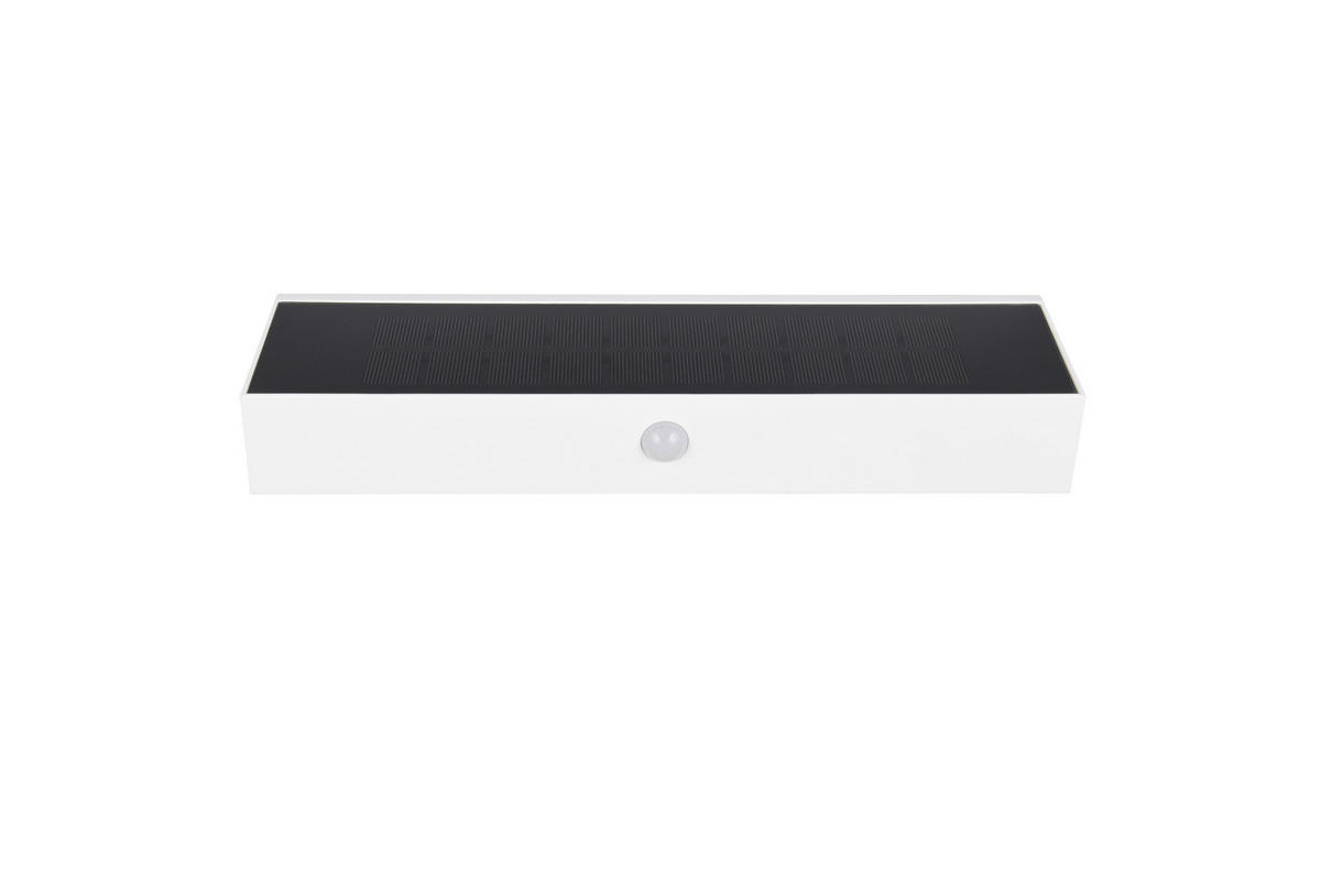 AUßENWANDLEUCHTE SILVES 30,3/6/9,4 cm   - Weiß, KONVENTIONELL, Kunststoff (30,3/6/9,4cm)
