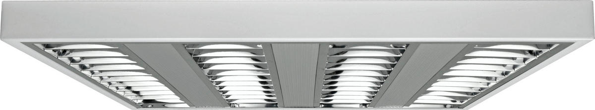 LED-DECKENLEUCHTE 62/62/4 cm   - Weiß, Basics, Metall (62/62/4cm)