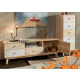 KOMMODE Kata  in 45/120/40 cm  - Naturfarben/Weiß, Design, Holz (45/120/40cm) - Landscape