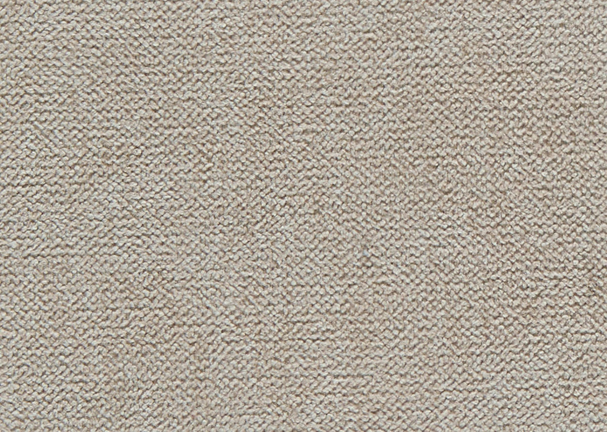 ECKSOFA in Chenille Beige  240/308 cm  - Beige/Schwarz, Design, Textil/Metall (240/308cm) - Xora