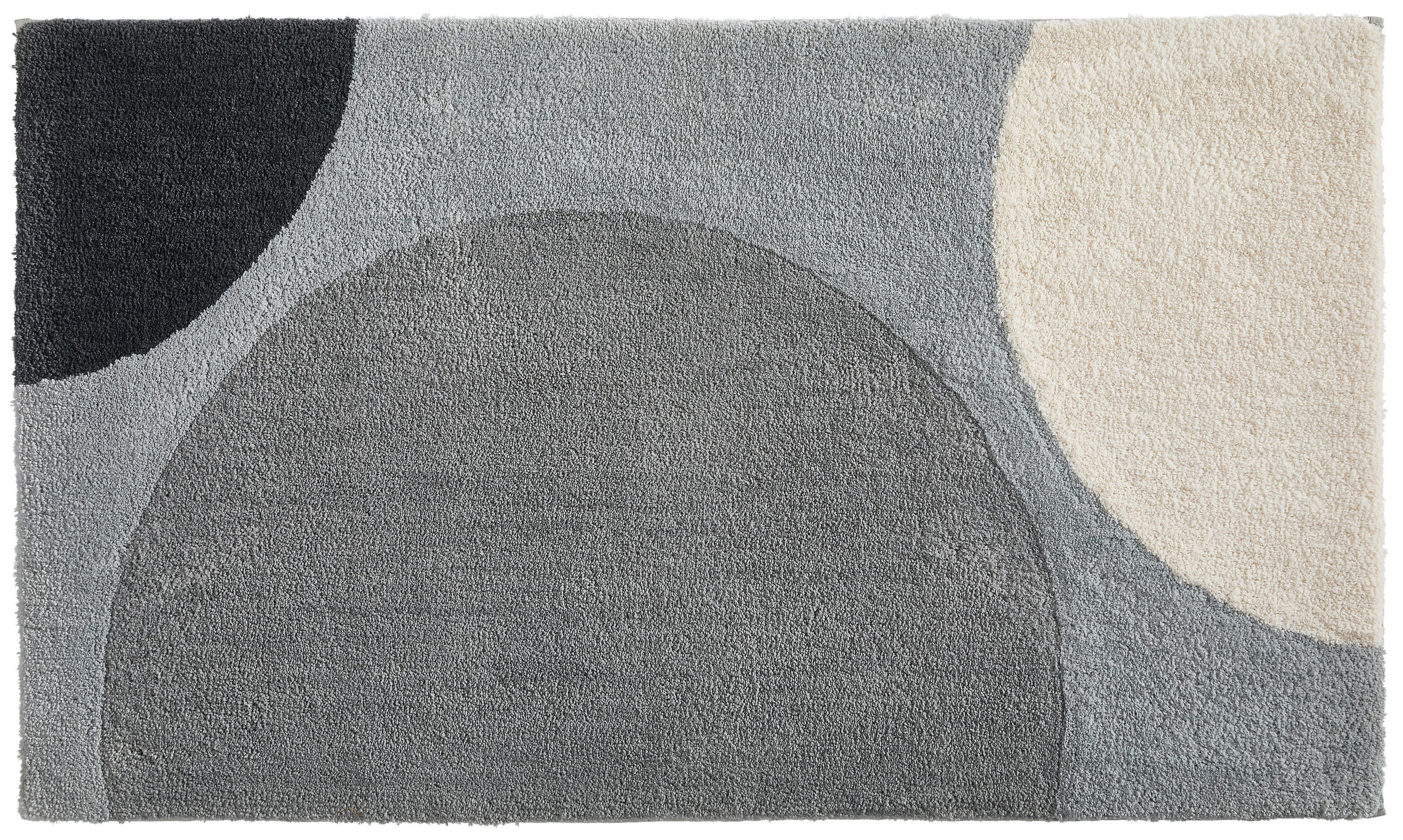 BADEMATTE Grau 70/120 cm  - Grau, Basics, Kunststoff/Textil (70/120cm) - Esposa
