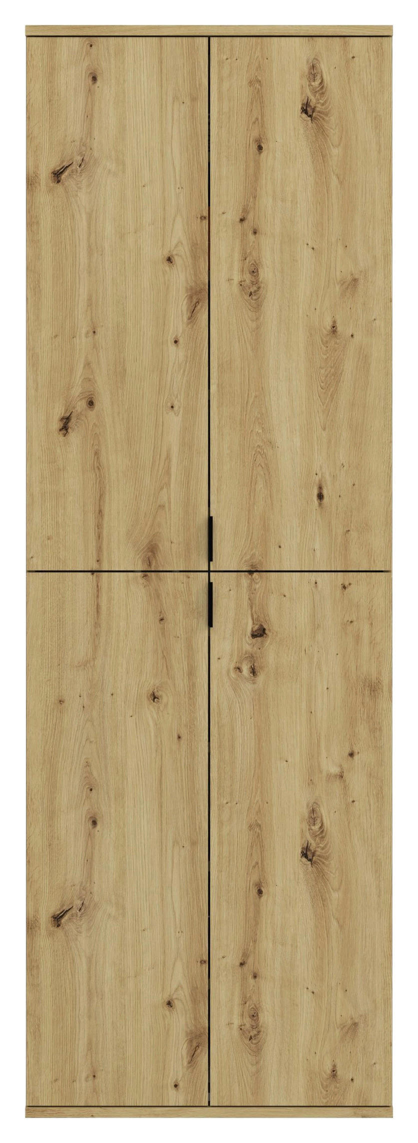 Thumbnail - Mid.you Garderobe, Weiß Hochglanz, Glas, Holzwerkstoff, 3-teilig, 1 Schublade(n) Schubladen, 183x193x34 cm, FSC Mix, Gar...