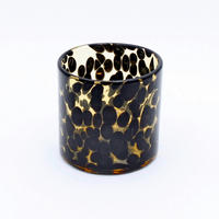WINDLICHT Cognac 12/12 cm  - Cognac, Basics, Glas (12/12cm)