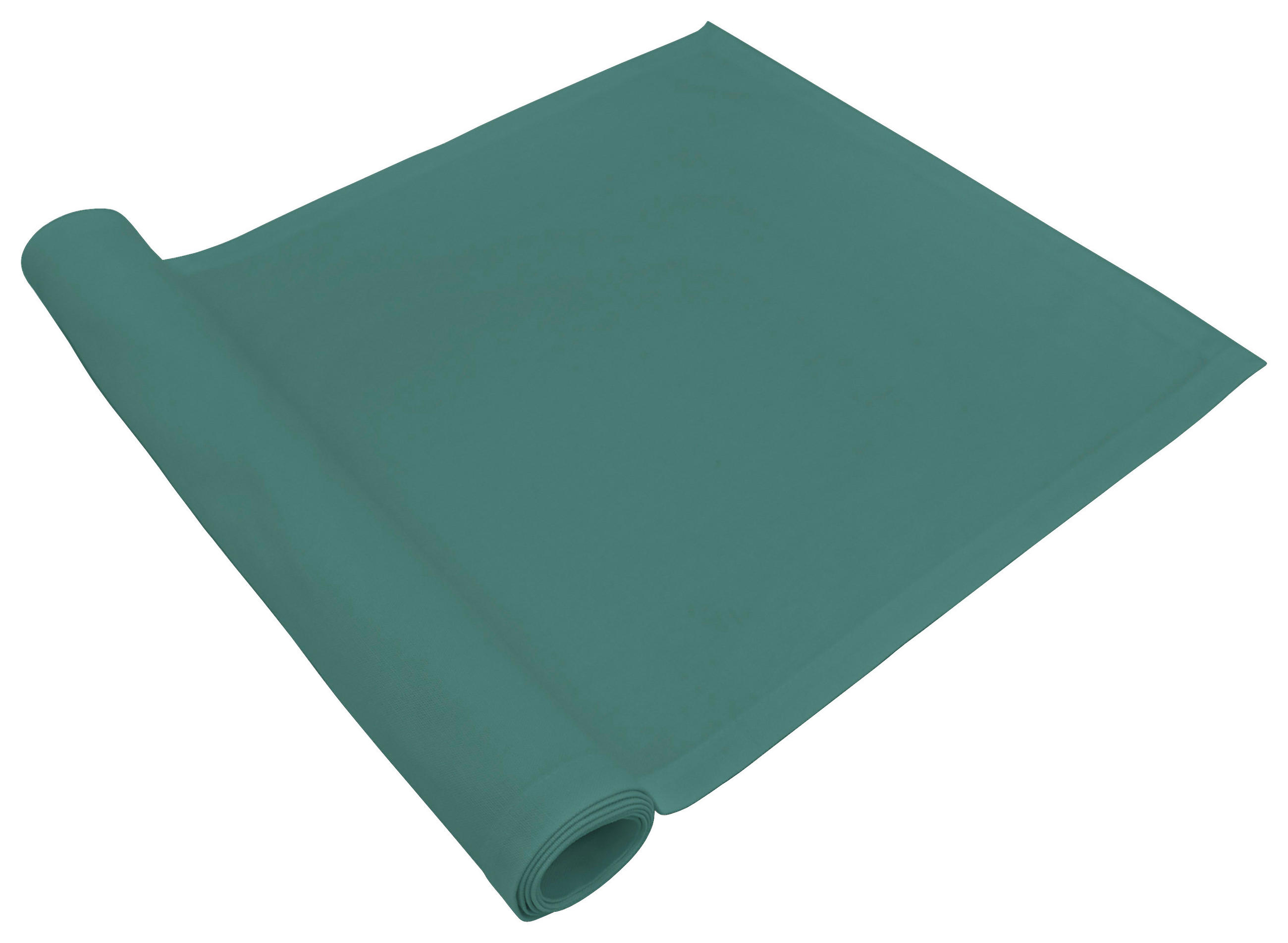 TISCHLÄUFER Home Textil Flachgewebe Petrol 45/150 cm  - Petrol, Basics, Textil (45/150cm) - Novel