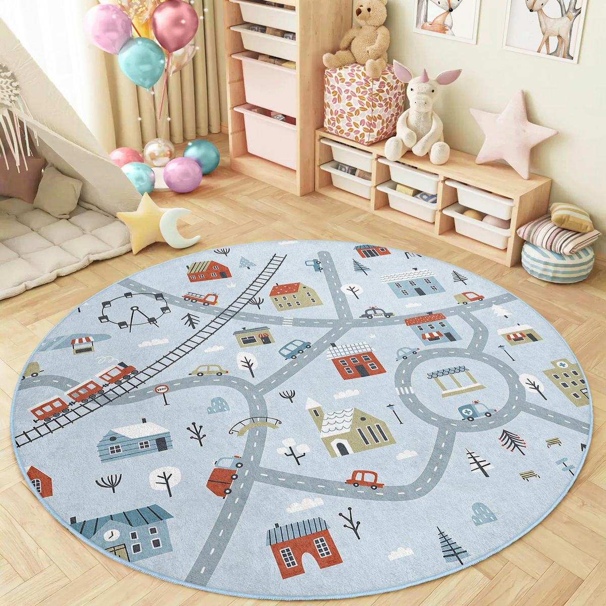 KINDERTEPPICH 150 cm  - Multicolor, Basics, Textil (150cm)