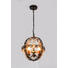HÄNGELEUCHTE - Klar/Rostfarben, KONVENTIONELL, Glas/Metall (34/122cm) HÄNGELEUCHTE - Klar/Rostfarben, KONVENTIONELL, Glas/Metall (34/122cm)