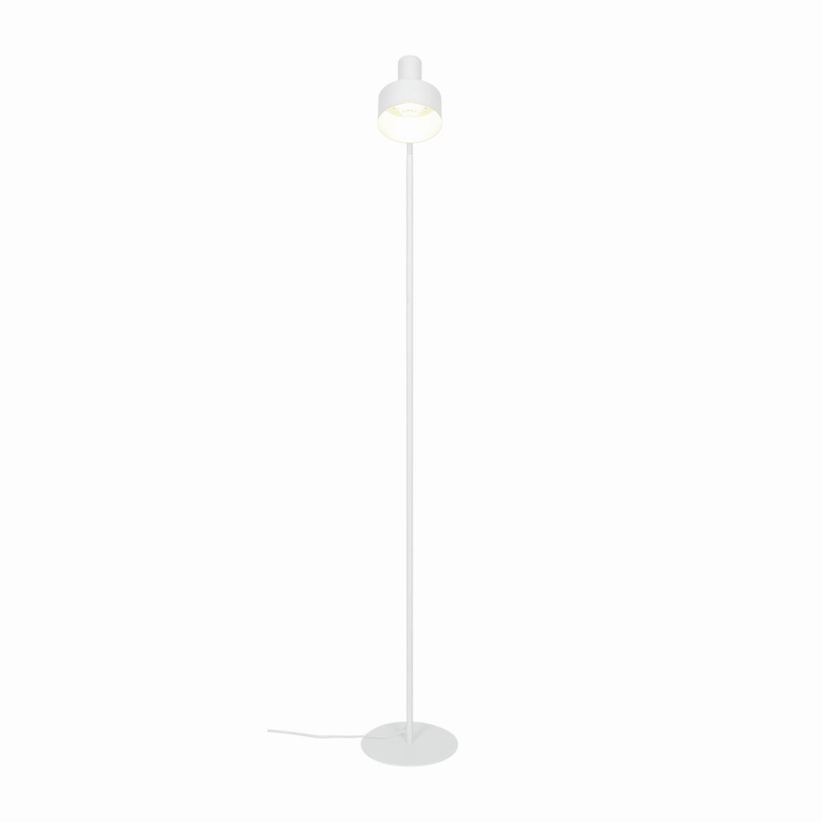 STEHLEUCHTE Matis 22/160/12,5 cm  - Schwarz/Weiß, Design, Metall (22/160/12,5cm) - Nordlux