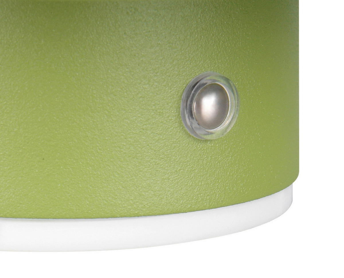 LED-WANDLEUCHTE - Grün, Design, Metall (15,5/8,4cm)