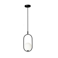 PENDELLAMPA Cordel 18.5/15/120 cm  - vit/svart, Design, metall (18.5/15/120cm)