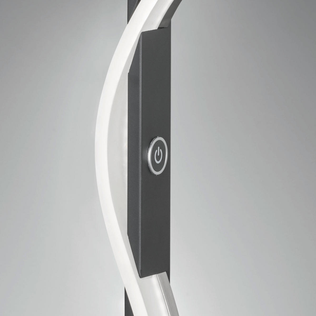 LED-BORDSLAMPA - svart, Design, metall (13,00/40,50cm) - Fischer & Honsel