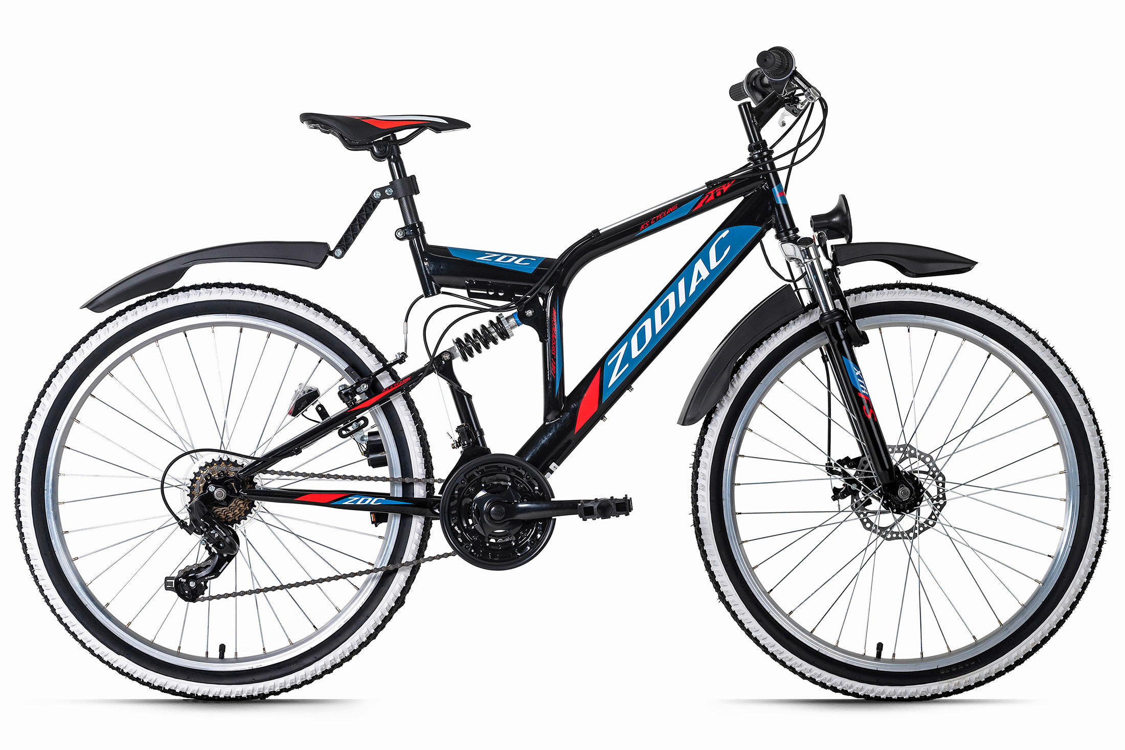 MOUNTAINBIKE 26 Zoll - Schwarz, Basics, Metall (180/70/100cm) - Atrigo