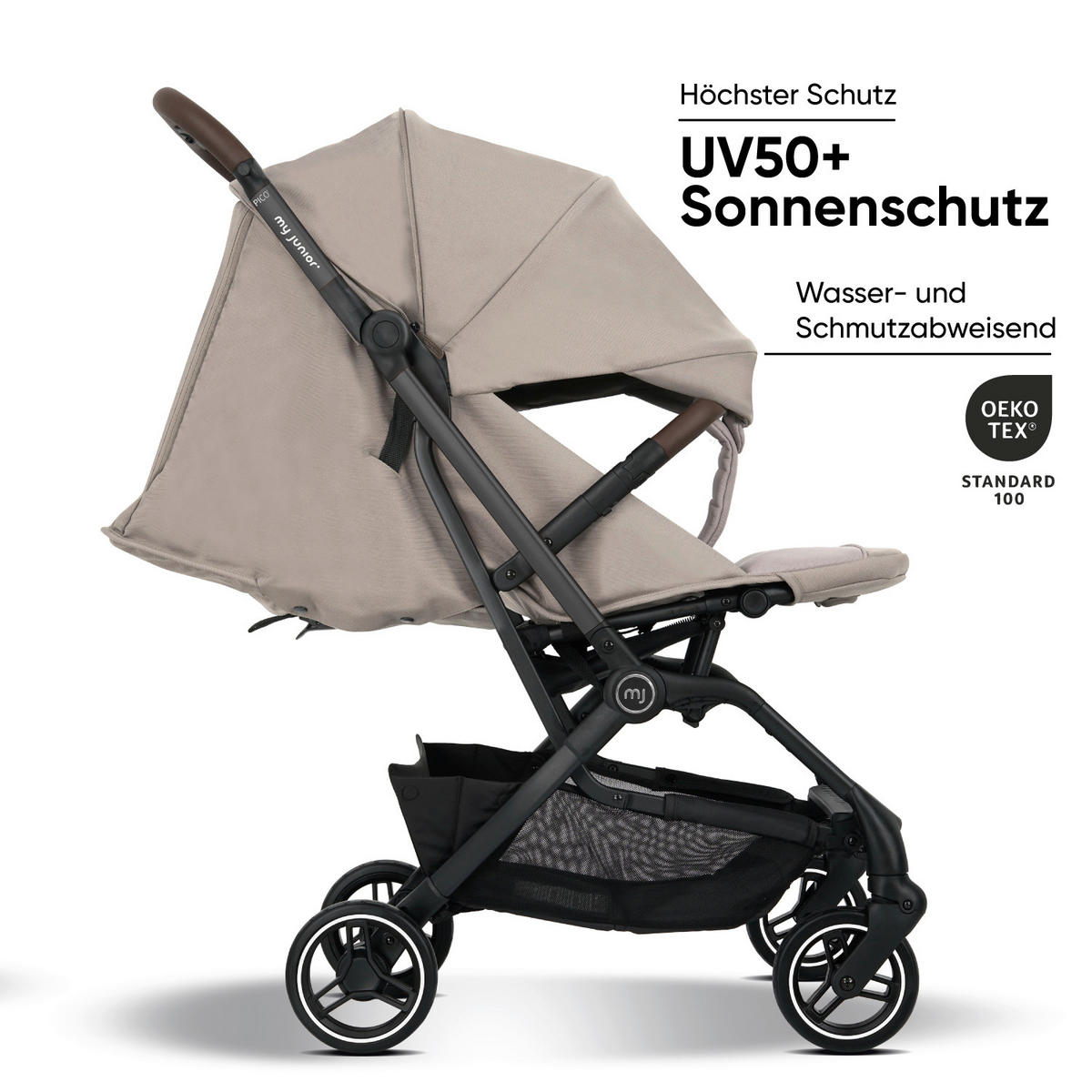 BUGGY PICO3  - Beige, Basics, Textil/Metall (94.5/44/105.5cm) - My Junior