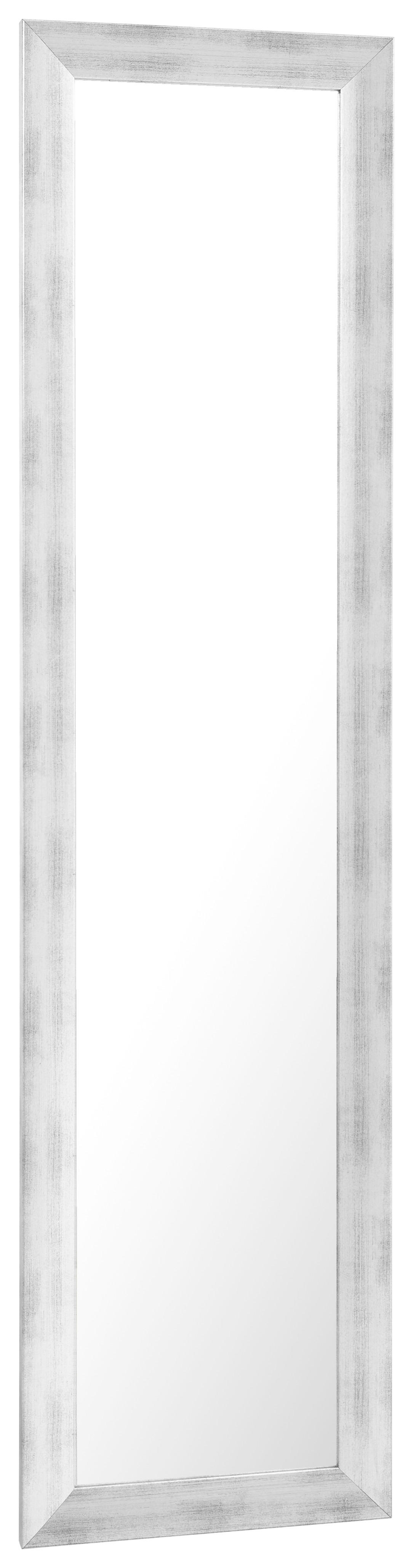 ZRKADLO 35/140/2 cm  - strieborná, Design, kompozitné drevo/sklo (35/140/2cm) - Carryhome