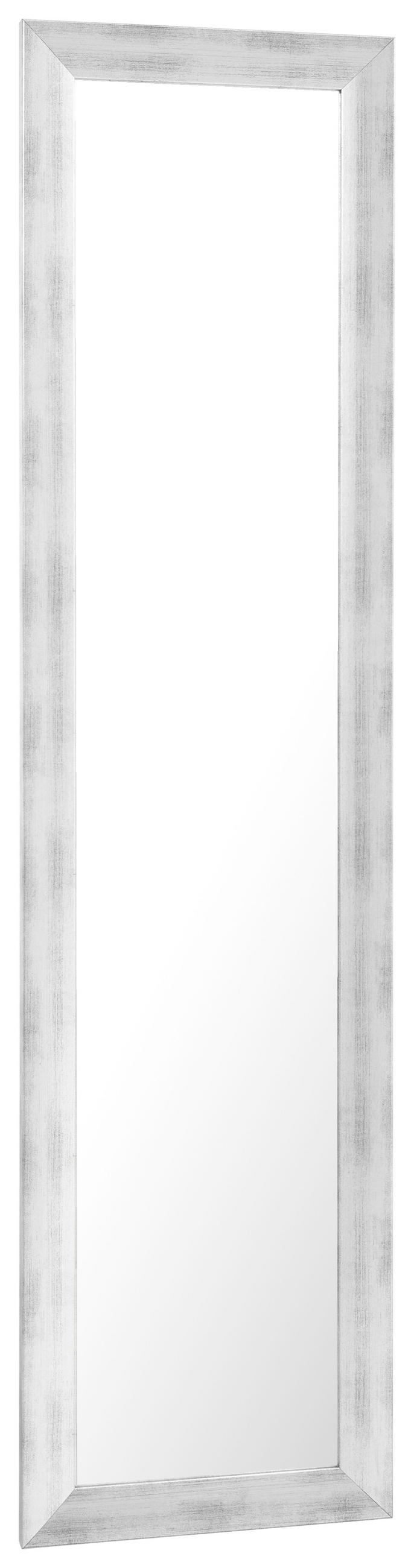 ZRKADLO 35/140/2 cm  - strieborná, Design, kompozitné drevo/sklo (35/140/2cm) - Carryhome