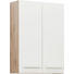 HÄNGESCHRANK 50/70/20 cm - Chromfarben/Eichefarben, Design, Holzwerkstoff/Metall (50/70/20cm) - Xora HÄNGESCHRANK 50/70/20 cm - Chromfarben/Eichefarben, Design, Holzwerkstoff/Metall (50/70/20cm) - Xora