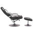 RELAXSESSEL Lederlook - Silberfarben/Schwarz, Design, Textil/Metall (69/108-92/82-116cm) - Carryhome RELAXSESSEL Lederlook - Silberfarben/Schwarz, Design, Textil/Metall (69/108-92/82-116cm) - Carryhome