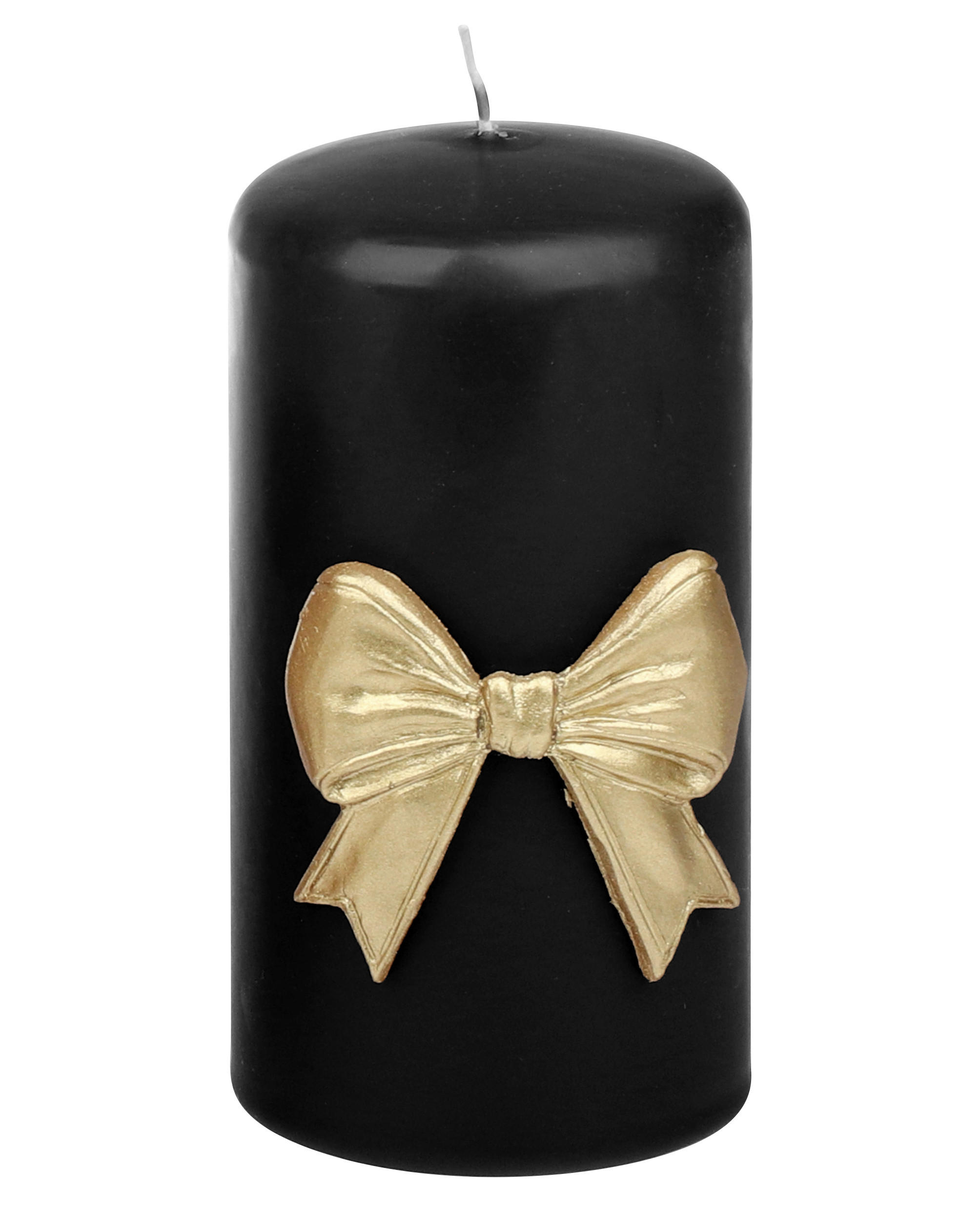 KERZE - Schwarz, LIFESTYLE, Paraffin (5,7/11,0cm) - Steinhart