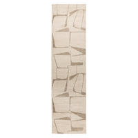 FLACHWEBETEPPICH 80/300 cm My Parma Creme  - Creme, Design, Textil (80/300cm) - Obsession