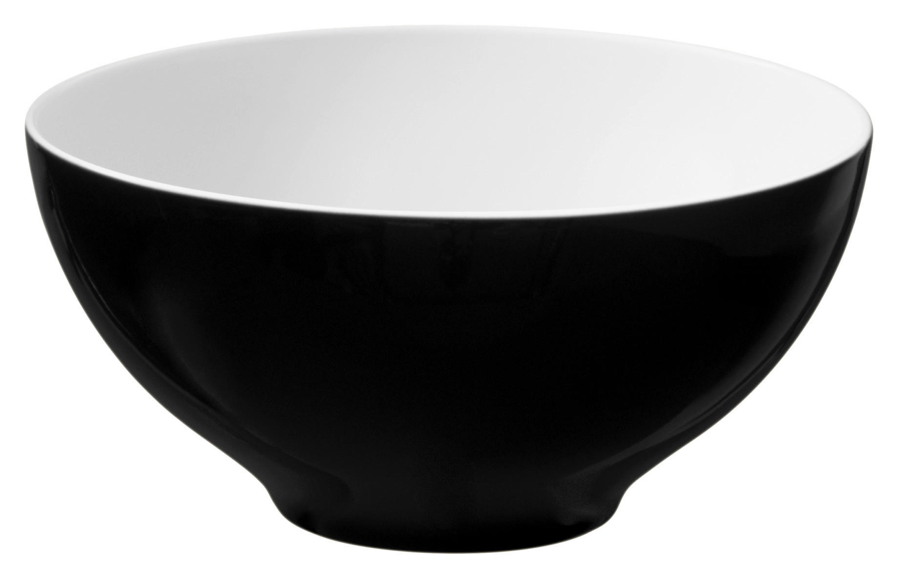 MISKA NA CEREÁLIE, keramika, 15,5 cm - čierna, Design, keramika (15,5cm) - Seltmann Weiden