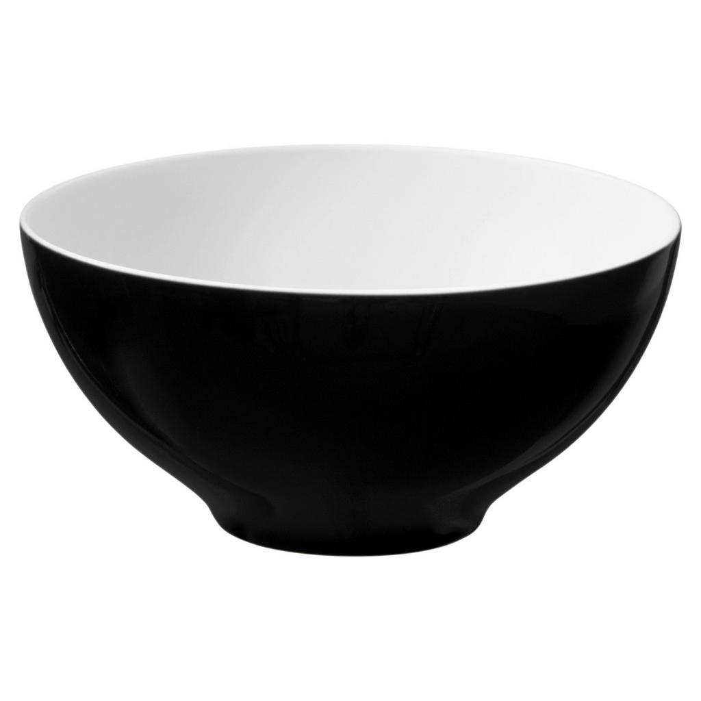 Seltmann Weiden MISKA NA CEREÁLIE, keramika, 15,5 cm - čierna