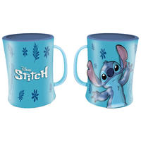 KINDERTASSE Stitch Steinzeug  - Hellblau, Basics, Keramik (13/11,5/9,5cm) - Disney