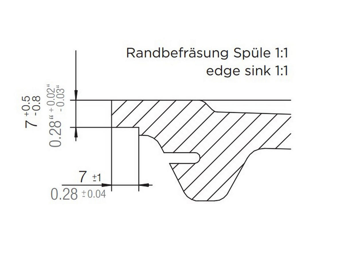 Spüle MOND100APUR - černá, Moderní, přírodní materiály (76,5/51cm) - Schock