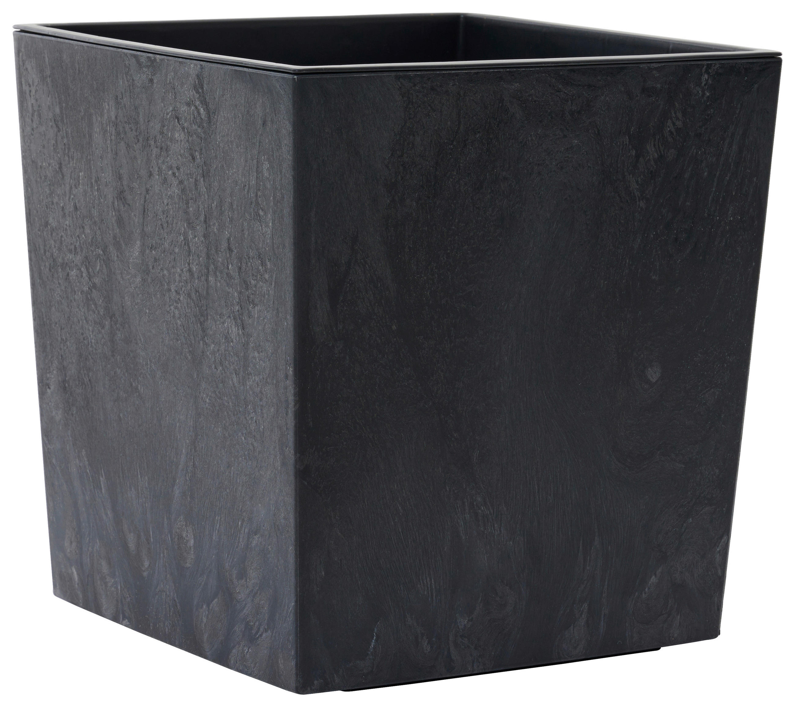 PFLANZENTOPF  - Schwarz, Basics, Kunststoff (40/41/40cm) - Siena Garden