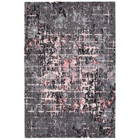 COVOR CU ȚESĂTURĂ PLATĂ  - roz aprins, Basics, textil (140/200cm) - Obsession