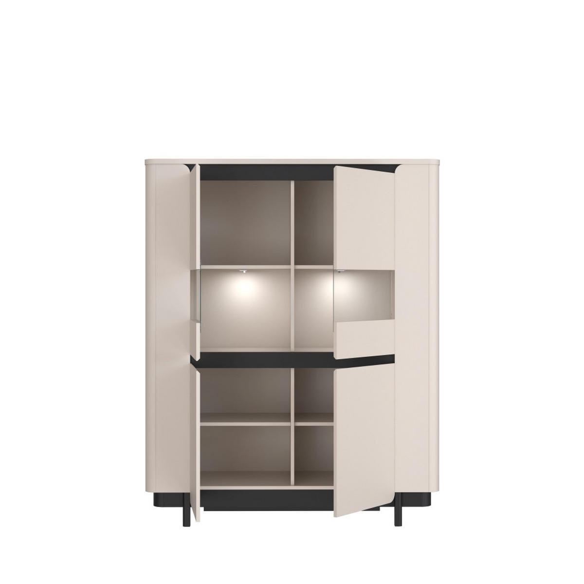 Comodă Înaltă 130,3/161,4/44,8 cm  - Design (130,3/161,4/44,8cm) - Hom`in