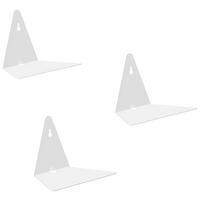 WANDREGALSET 17/13/12 cm  - Weiß, Basics, Metall (17/13/12cm) - Livetastic