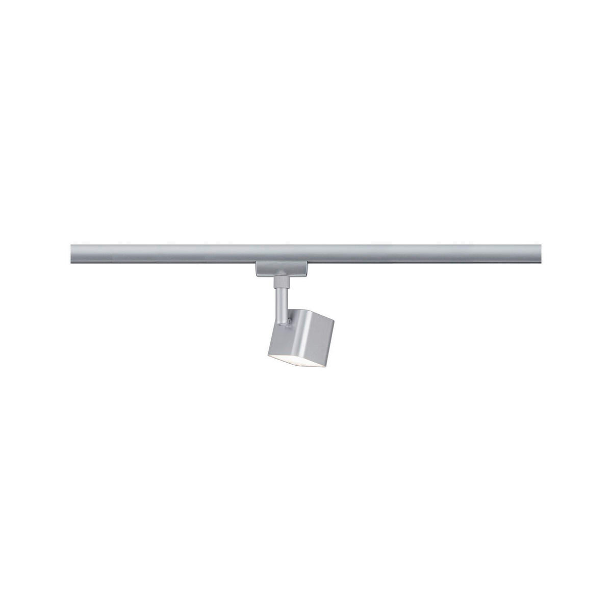 SCHIENENSYSTEM-STRAHLER Muri 5,0/5,0/14,0 cm   - Chromfarben, Design, Glas/Metall (5,0/5,0/14,0cm) - Paulmann
