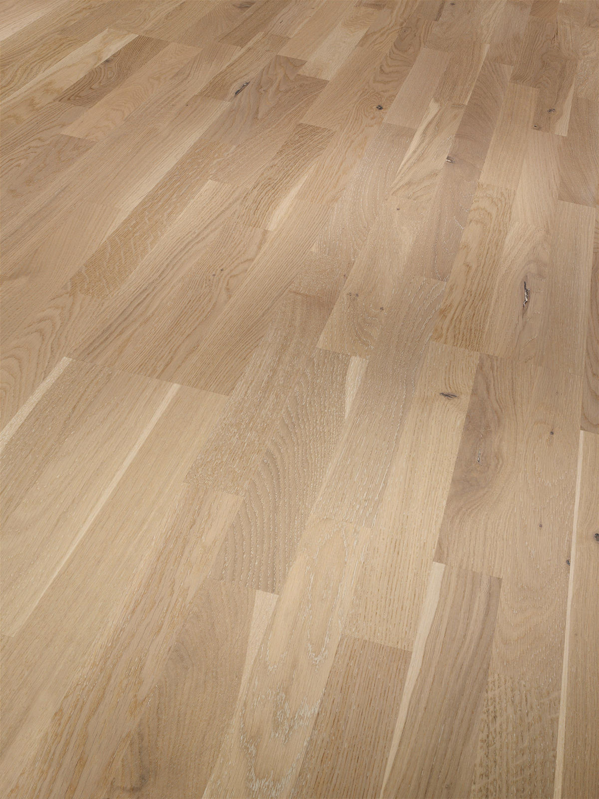 Schiffsboden Eiche weiß matt CLASSIC 3060 1247127  per  m² - Braun/Weiß, LIFESTYLE, Holz (220/18,5/1,3cm) - Parador
