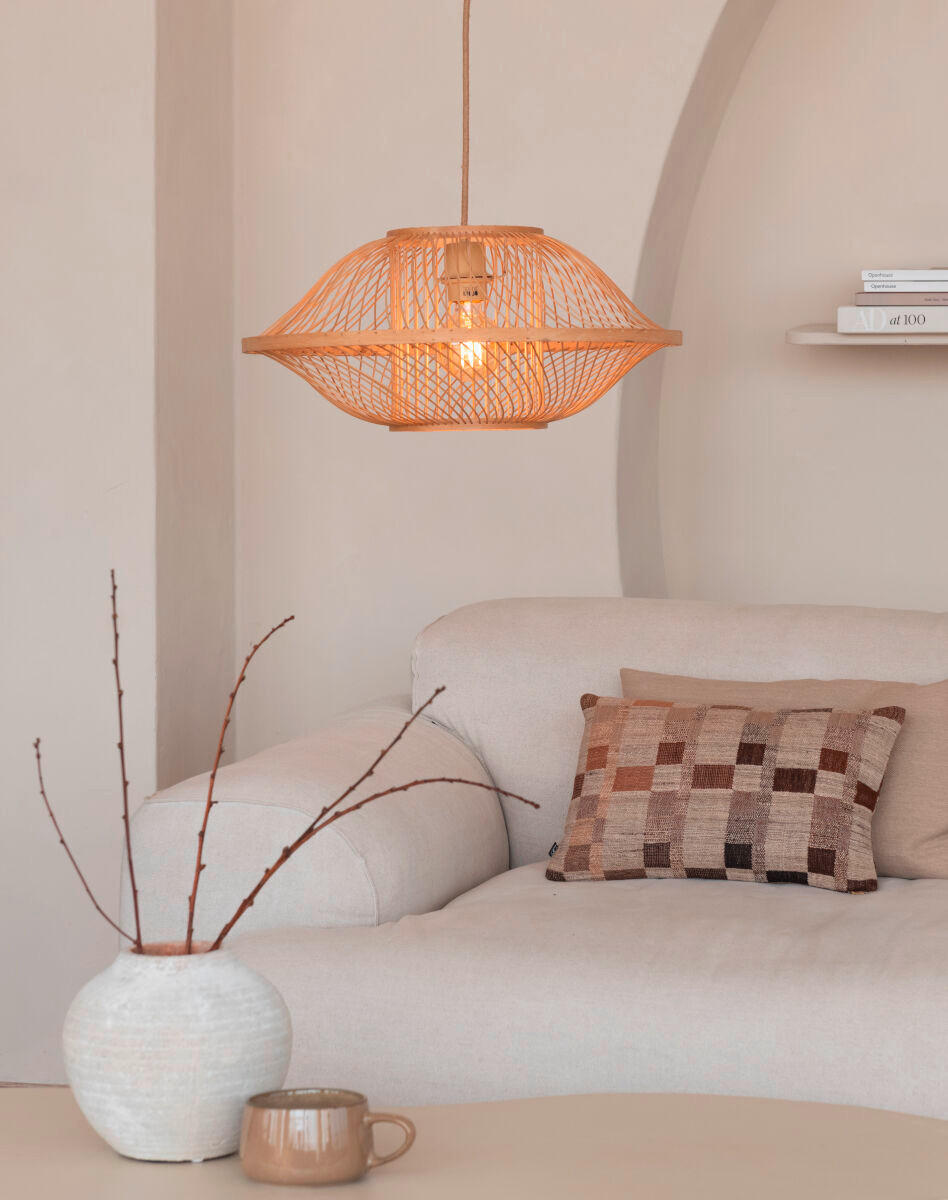 Thumbnail - Good & Mojo Hängeleuchte Good & Mojo, Natur, Holz, Rattan, rund,rund, 25 cm, Lampen & Leuchten, Innenbeleuchtung, Hängel...