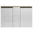HÄNGESCHUHSCHRANK 129,7/85/35,1 cm  - Anthrazit/Weiß, Design, Holzwerkstoff (129,7/85/35,1cm) - Xora