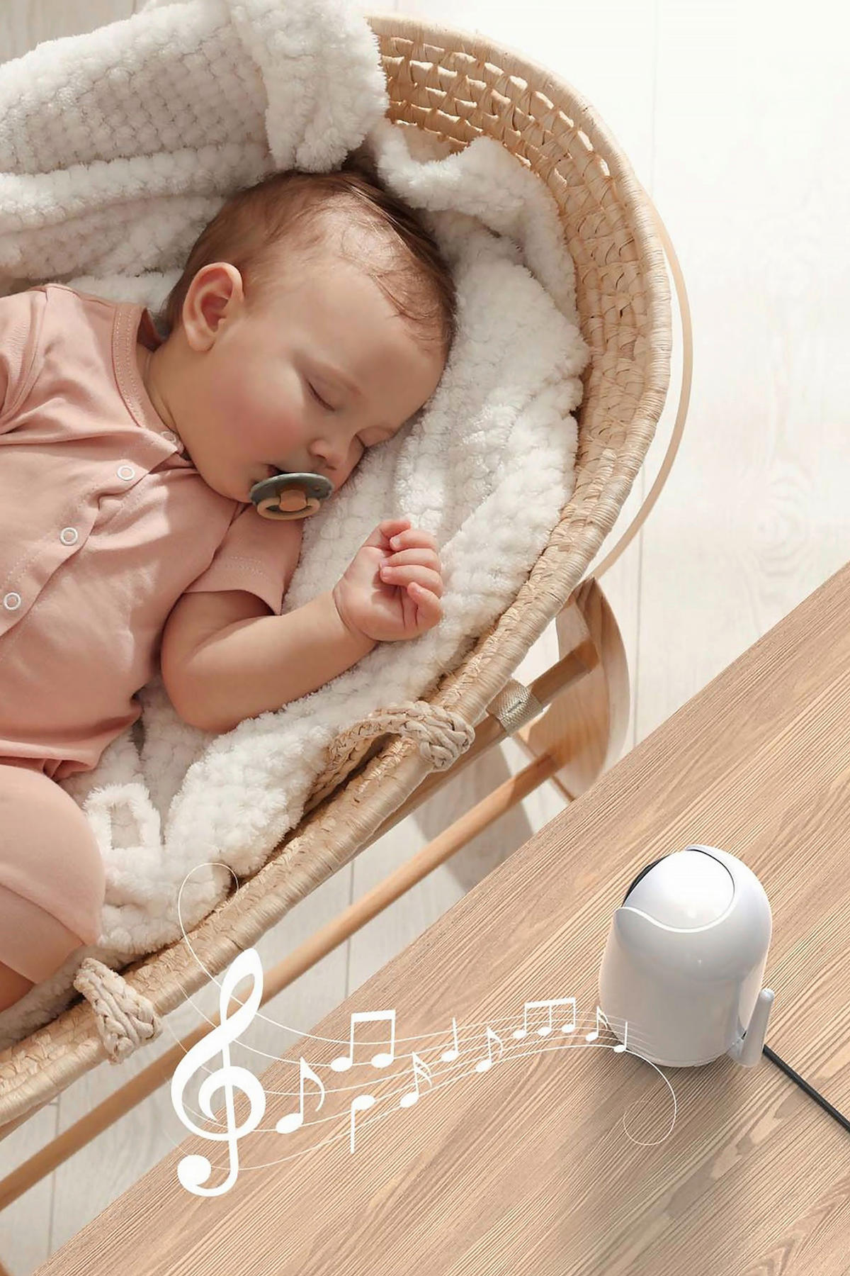 BABYPHONE 100 m  - Basics (17,7/10,9cm) - Momcozy