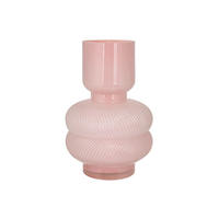 VÁZA 28.5 cm  - pink, Trend, Üveg (18/28,5cm) - Ambia Home