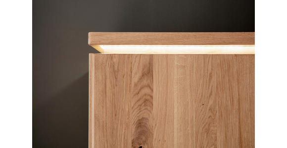 BETT 180/200 cm  in Eiche Bianco  - Eiche Bianco, Natur, Holz (180/200cm) - Linea Natura