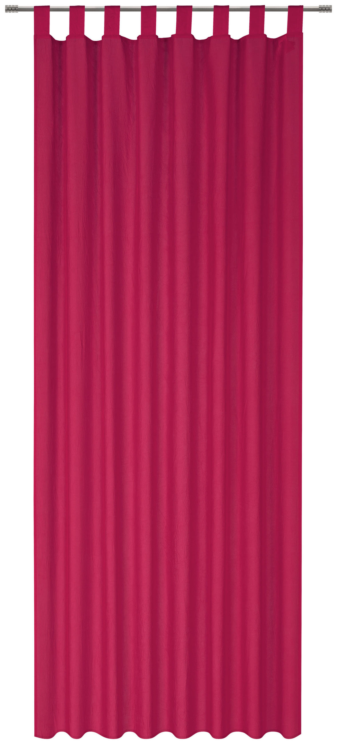 ZAVJESA S OMČAMA boje šljive  135/245 cm  - boje šljive, Design, tekstil (135/245cm) - Boxxx