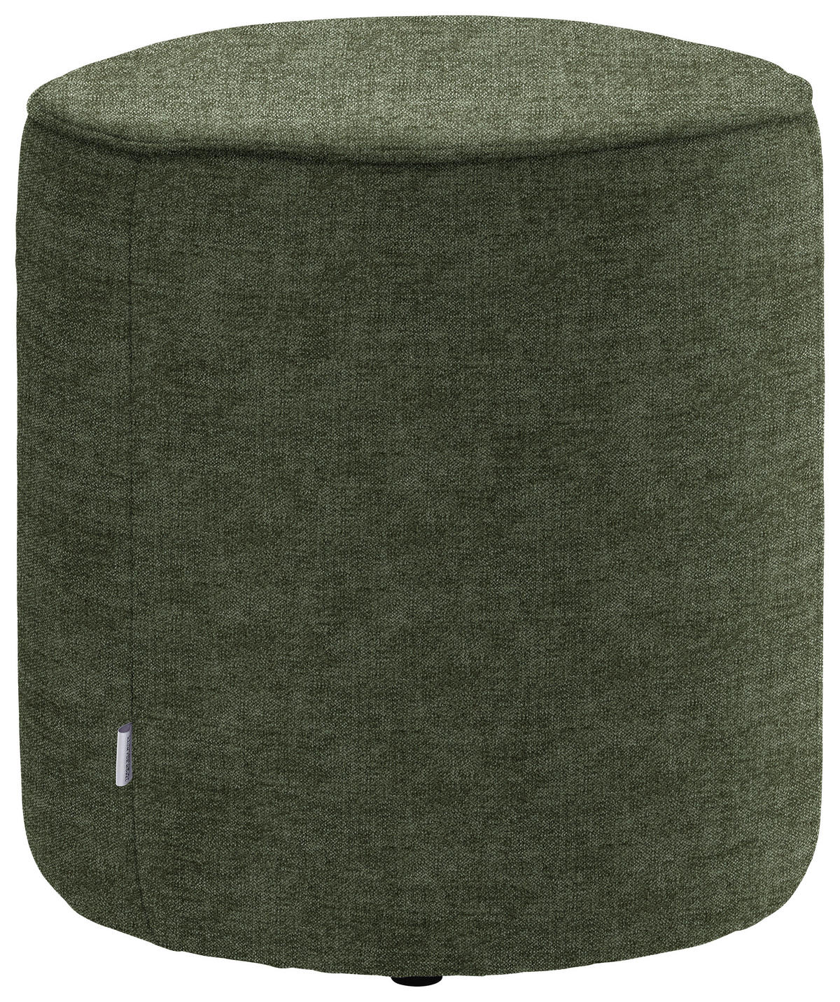 HOCKER in Textil Olivgrün  - Olivgrün, Design, Textil (44/46/44cm) - Belluti