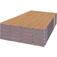 VINYLBODEN Eiche Honig  per  m² - Eichefarben, KONVENTIONELL, Kunststoff (123,5/19,2/0,4cm) - Venda