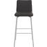 TRESENSTUHL in Metall, Leder Braun, Edelstahlfarben - Edelstahlfarben/Dunkelbraun, Design, Leder/Metall (43,5/107/56cm) - Bert Plantagie TRESENSTUHL in Metall, Leder Braun, Edelstahlfarben - Edelstahlfarben/Dunkelbraun, Design, Leder/Metall (43,5/107/56cm) - Bert Plantagie