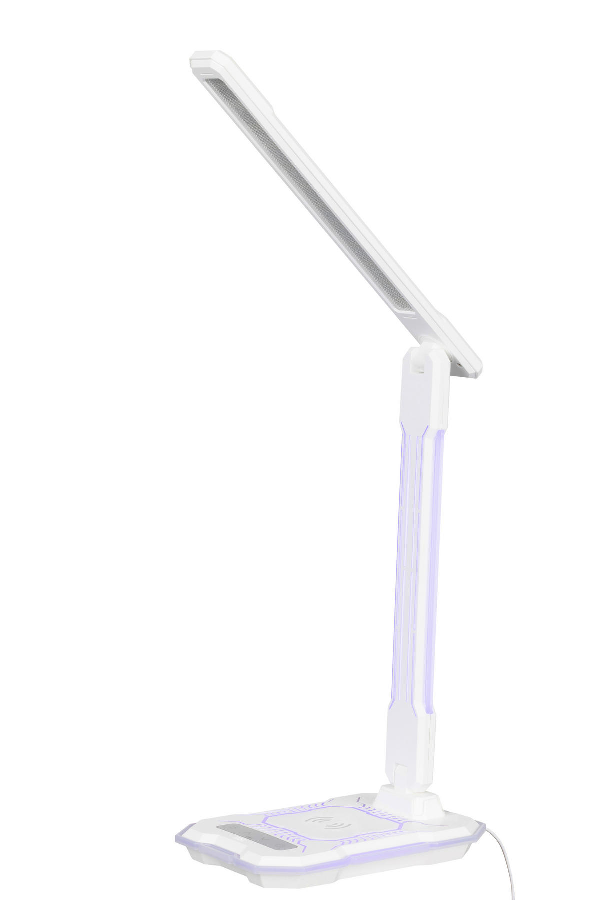 LED-SCHREIBTISCHLEUCHTE 31,6/18,1/12,1 cm   - Weiß, LIFESTYLE, Kunststoff (31,6/18,1/12,1cm) - Novel