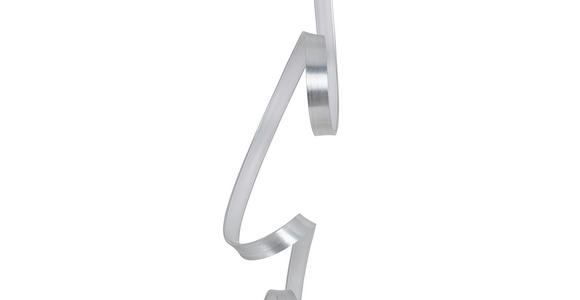 LED-STEHLEUCHTE 24/30,3/156,7 cm    - Alufarben, LIFESTYLE, Kunststoff/Metall (24/30,3/156,7cm) - Novel