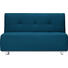 SCHLAFSOFA in Textil Petrol - Chromfarben/Petrol, Design, Textil/Metall (144/88/103cm) - Novel SCHLAFSOFA in Textil Petrol - Chromfarben/Petrol, Design, Textil/Metall (144/88/103cm) - Novel