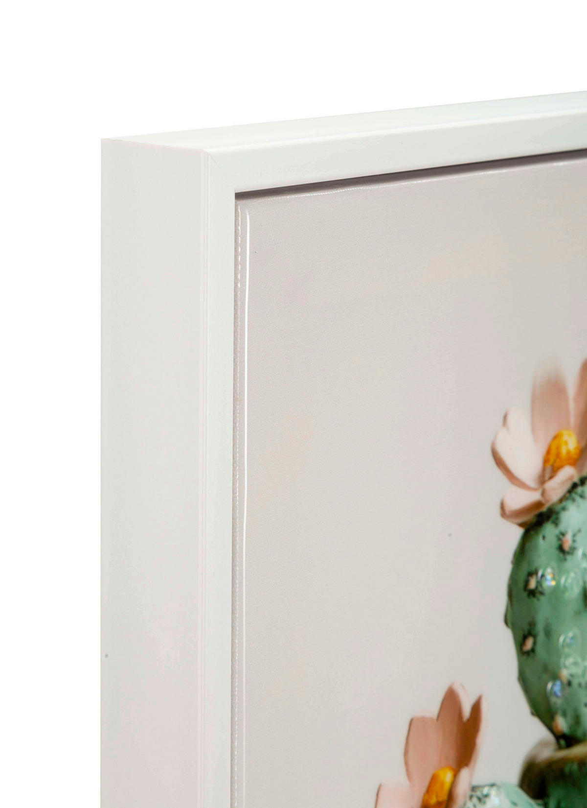 LEINWANDBILD Blumen  - Weiß, Basics, Holz/Kunststoff (40/40/2.8cm)