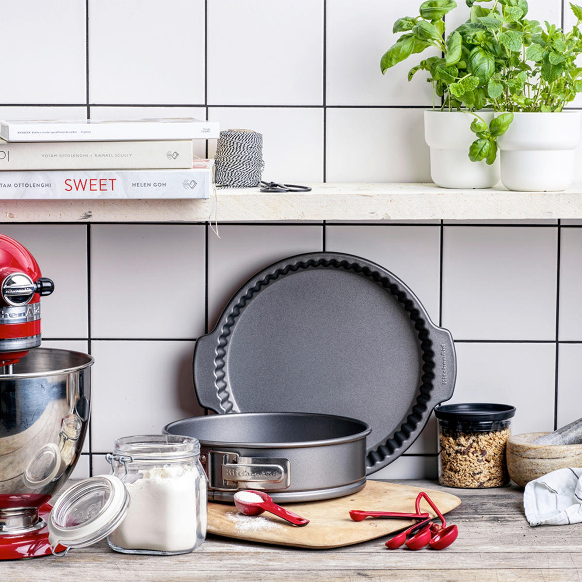 SPRINGFORM 24 cm  - Alufarben, Basics, Metall (24cm) - Kitchenaid