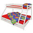 ETAGENBETT Kiefer massiv 90+ 140/200 cm Weiß - Weiß, LIFESTYLE, Holz (90+ 140/200cm) - Carryhome