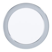 LED-EINBAUSPOT Fueva5 16,6 cm  - Chromfarben/Weiß, Basics, Kunststoff/Metall (16,6cm) - Celina