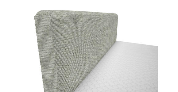 BOXBETT 180/200 cm in Ecru - Ecru/Schwarz, Design, Holz/Holzwerkstoff (180/200cm) - Xora